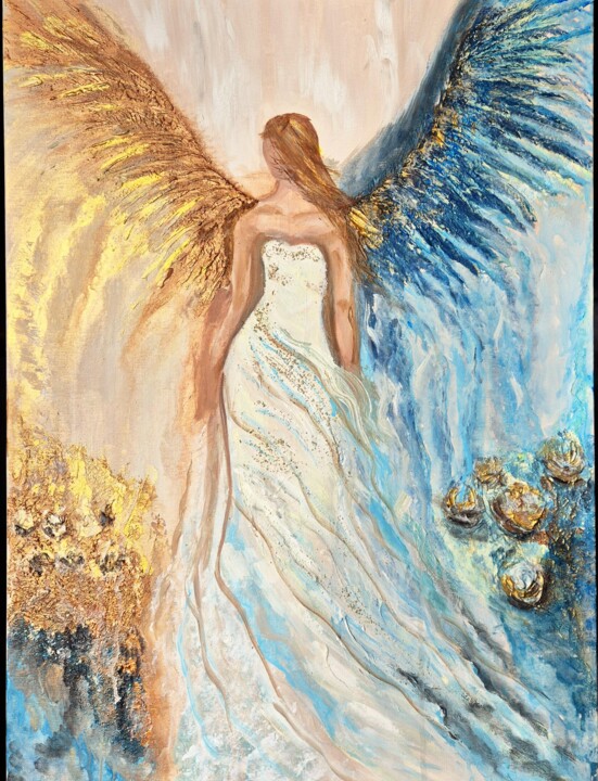 Duality of Grace 绘画, 27.6x19.7 in