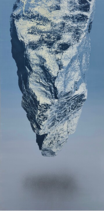 Le Rocher de Damoclès 绘画, 78.7x39.4 in