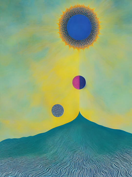 Sun or moon 数字艺术