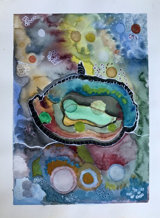 Zeitraum 绘画, 15.8x11.8 in