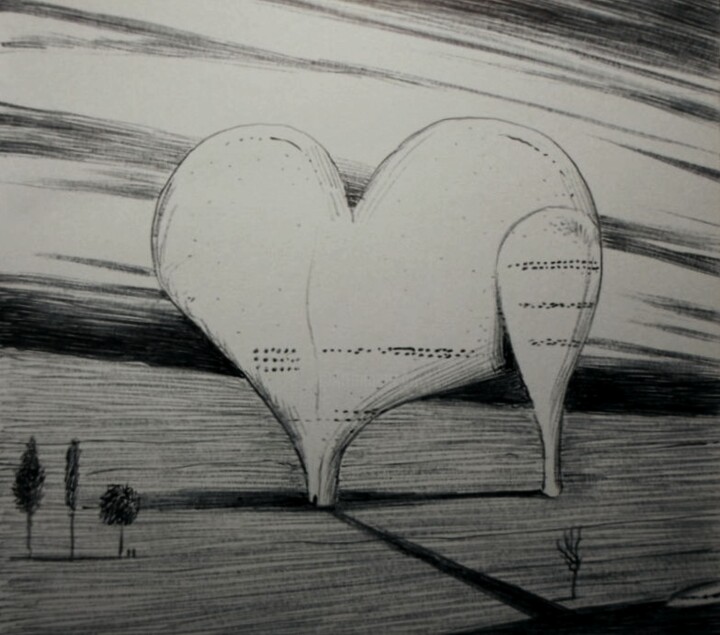 Disegno,  5,9x5,9 in 