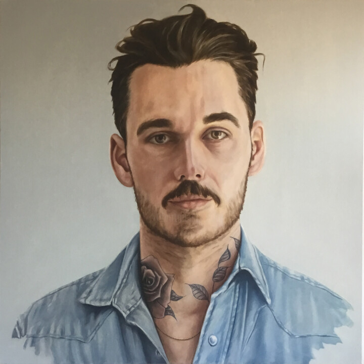 Forever Interrupted Schilderij, 39,4x39,4 in