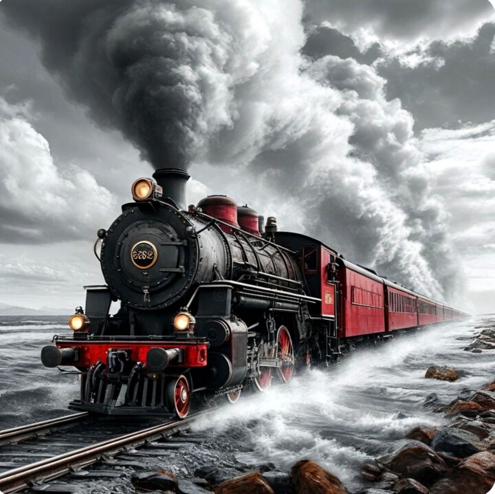 ,, On the way ,, 数字艺术