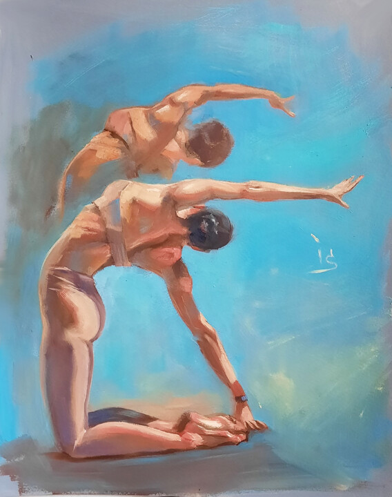 Move with me! Картина, 19,7x15,8 in