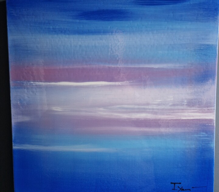 Peinture intitulée "waves" par Irina Yarantseva, Œuvre d'art originale, Pigments