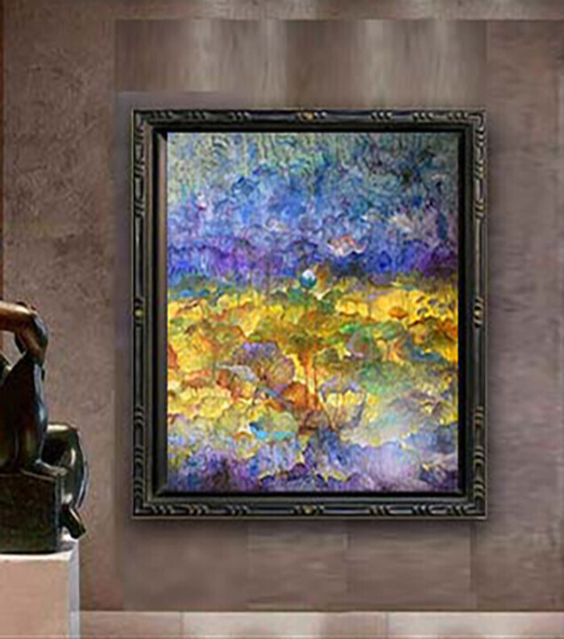 Work presented framed