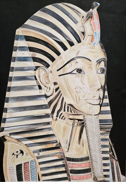 The Enigma of Giza 绘画, 16.5x11.4 in