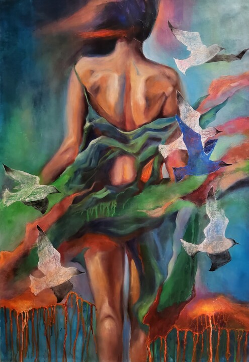 绘画,  39.4x27.6 in 