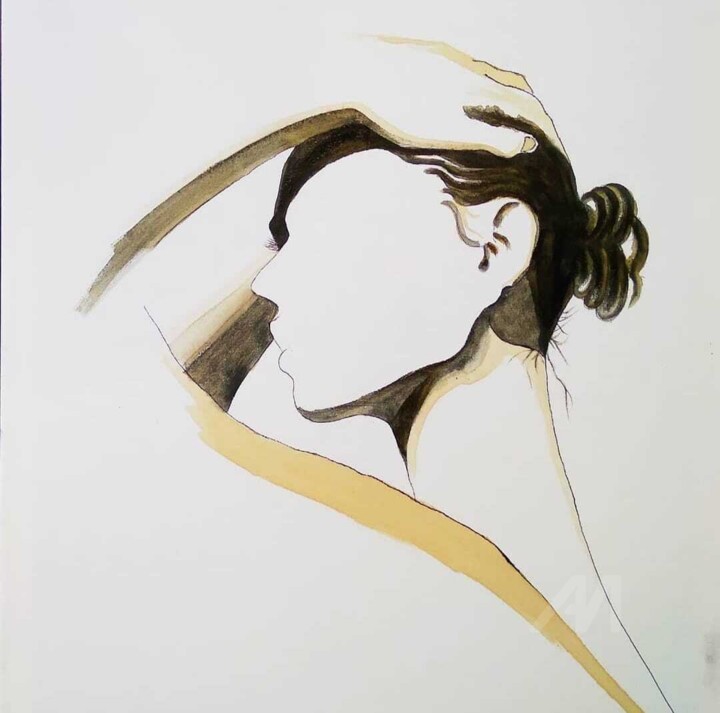 绘画,  27.6x19.7 in 