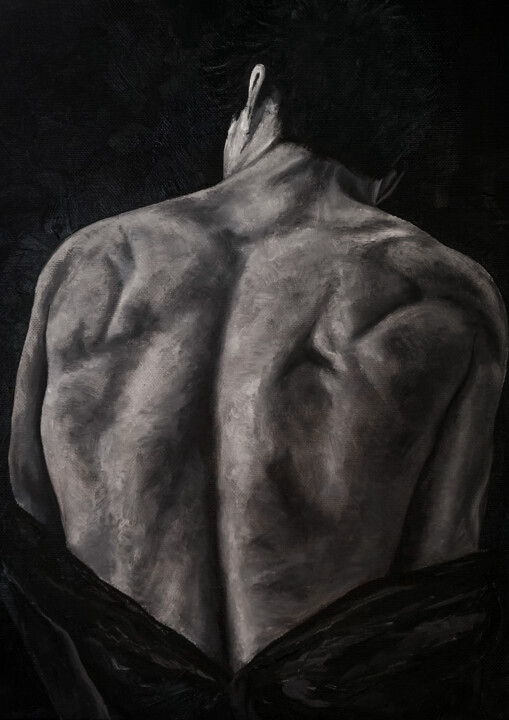 绘画,  13.8x9.8 in 