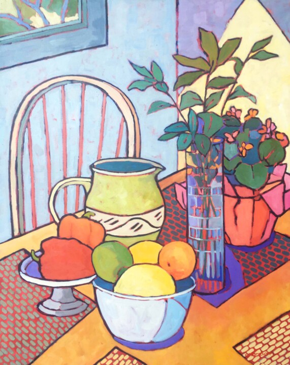 An Impromptu Affair 绘画, 30x24 in