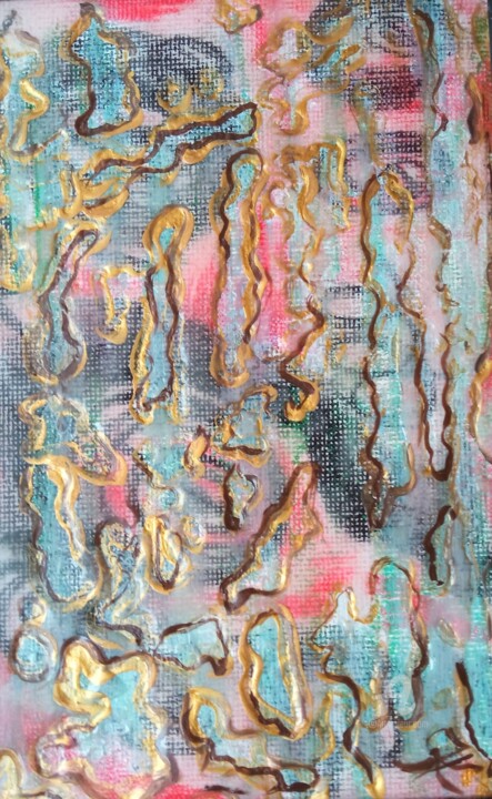 绘画,  5.9x3.9 in 