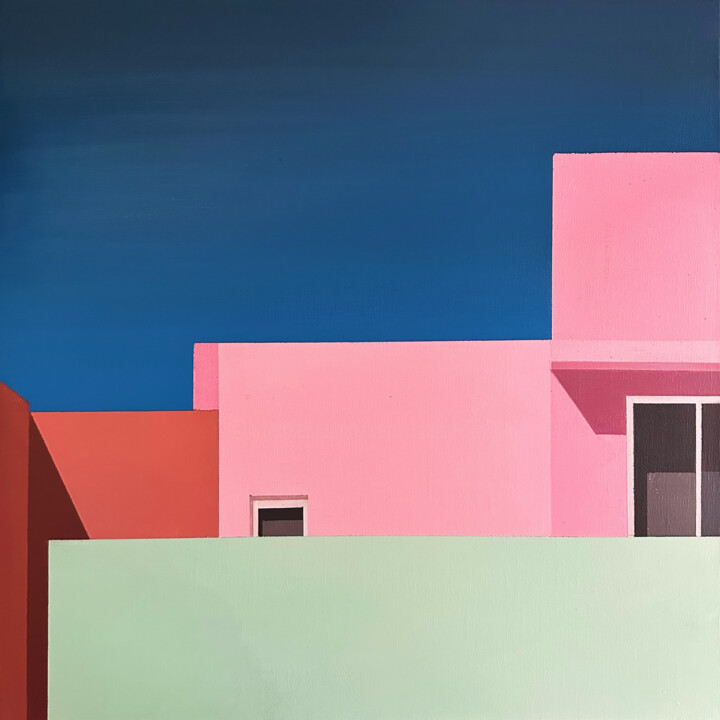 MIAMI 3 Pintura, 19,7x19,7 in