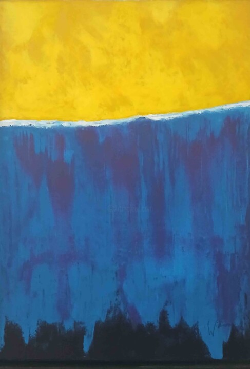 Canaries 3 Pittura, 27,6x19,7 in
