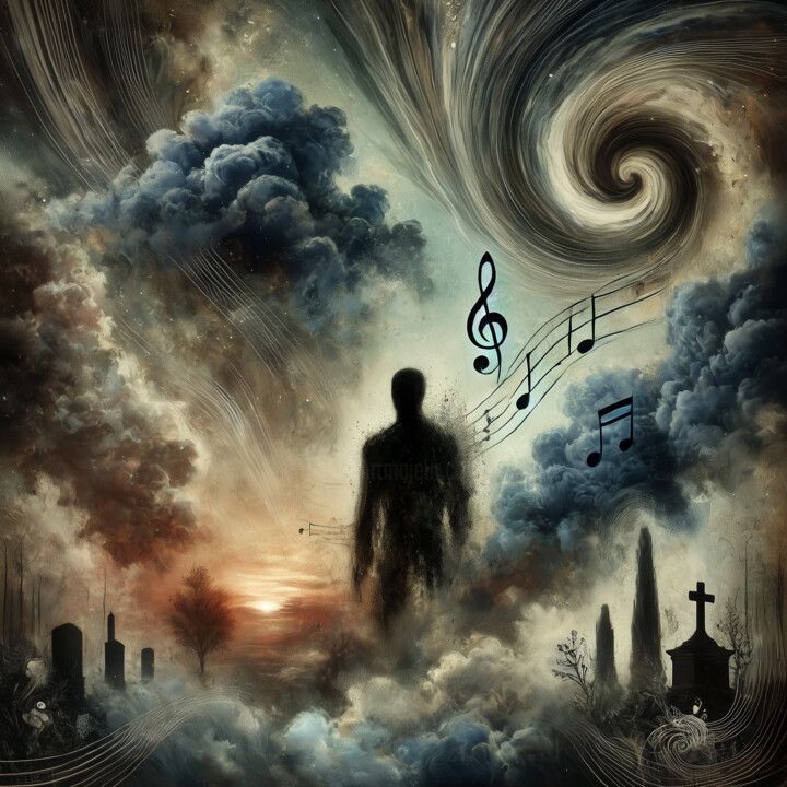Echoes Beyond: A Musical Passage Through Time 数字艺术