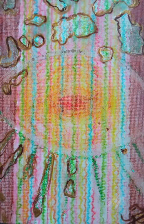 Вовлеченная. 绘画, 5.9x3.9 in