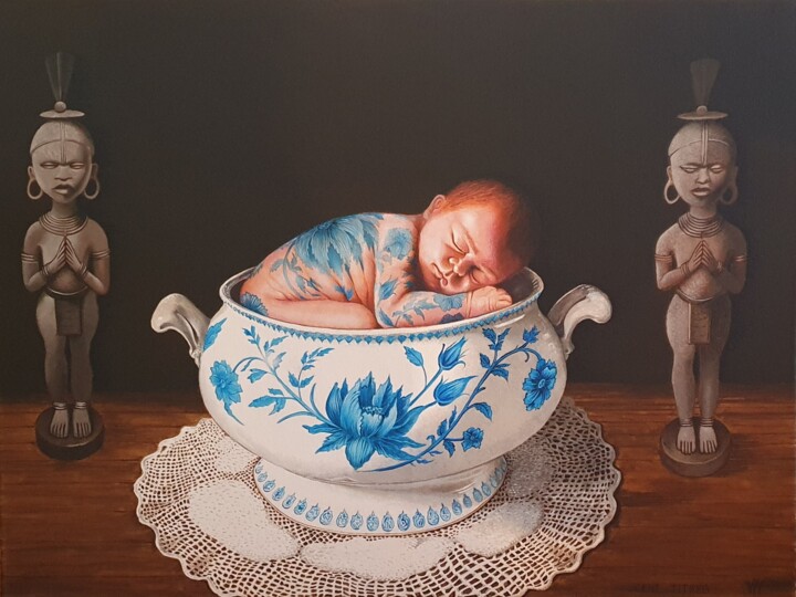 Cent titres 绘画, 23.6x31.5 in