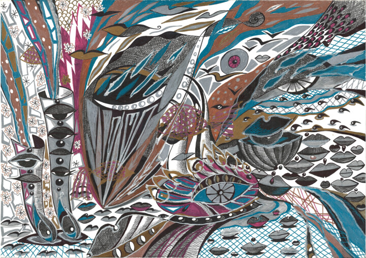 图画,  15.8x23.6 in 