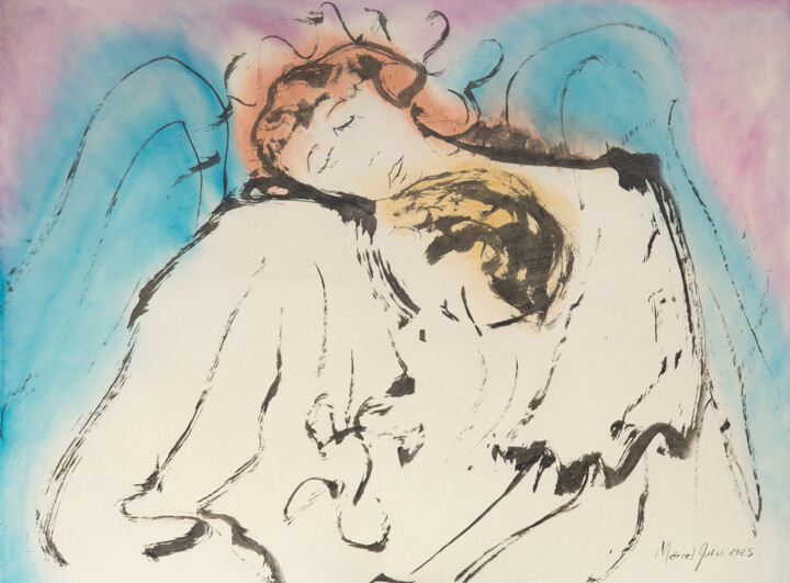 绘画,  27.6x37 in 
