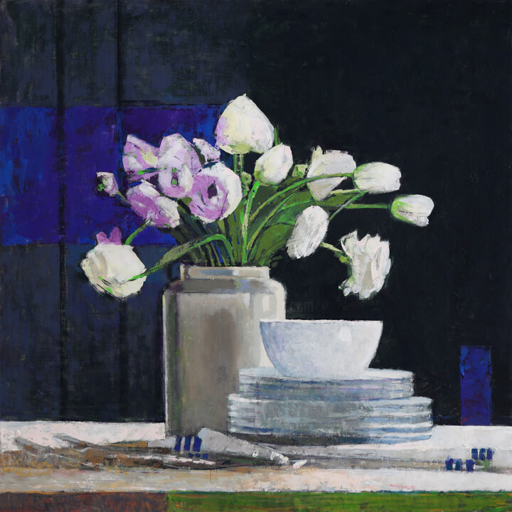 Ζωγραφική,  48x48 in 