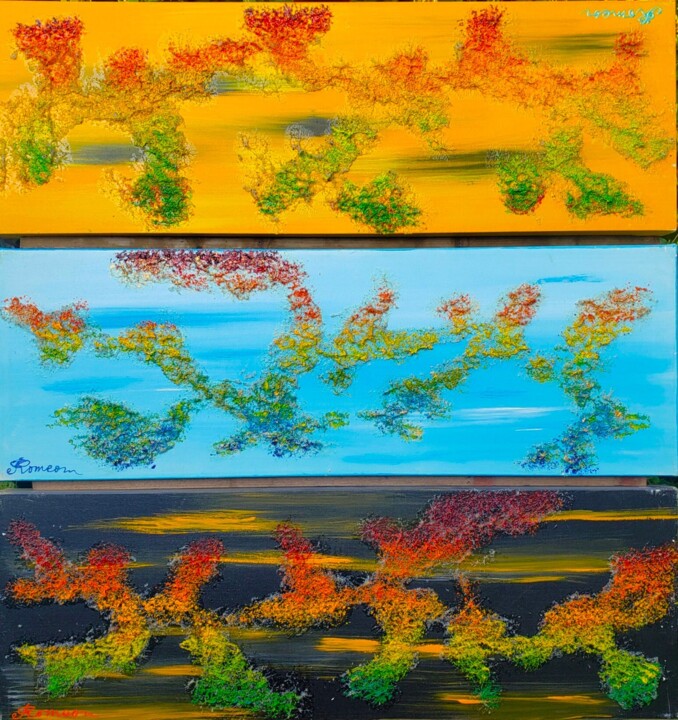 Good morning, Good day, good night, Schilderij, 35,6x35,6 in