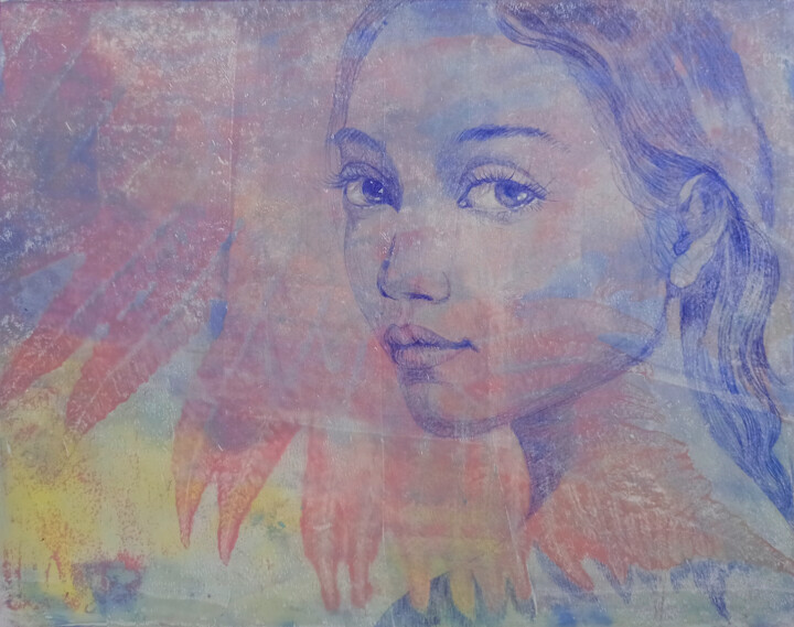 Reflection 绘画, 11x14 in