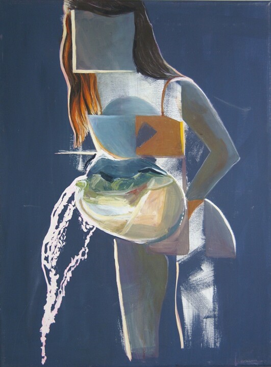 By The River Schilderij, 31,5x23,6 in