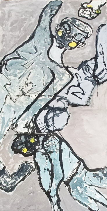 I'm only a child 绘画, 82.7x42.9 in