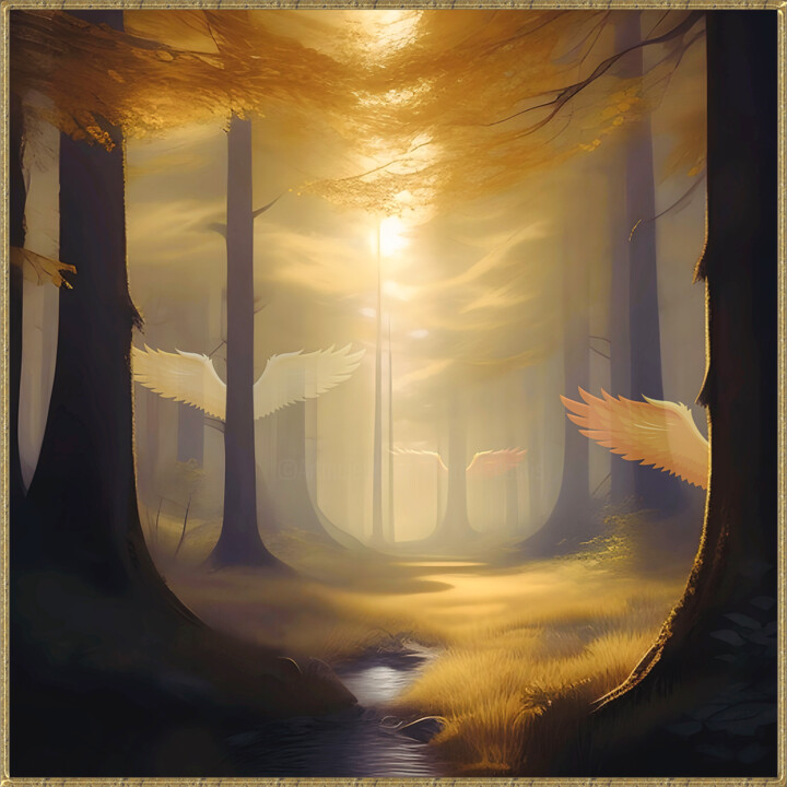 Silence is golden 数字艺术