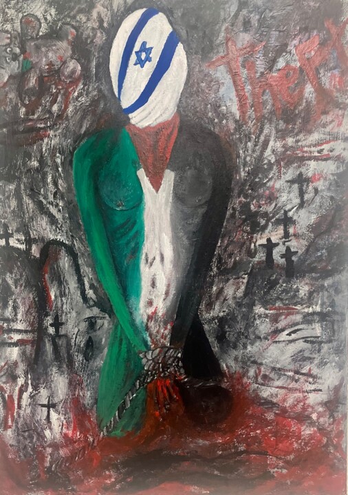 绘画,  55.1x19.7 in 