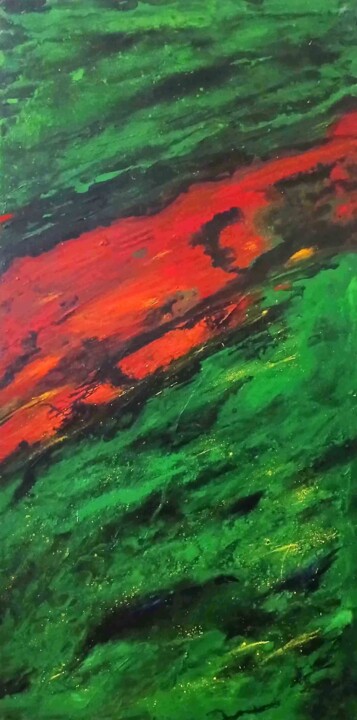 绘画,  37.8x19.7 in 