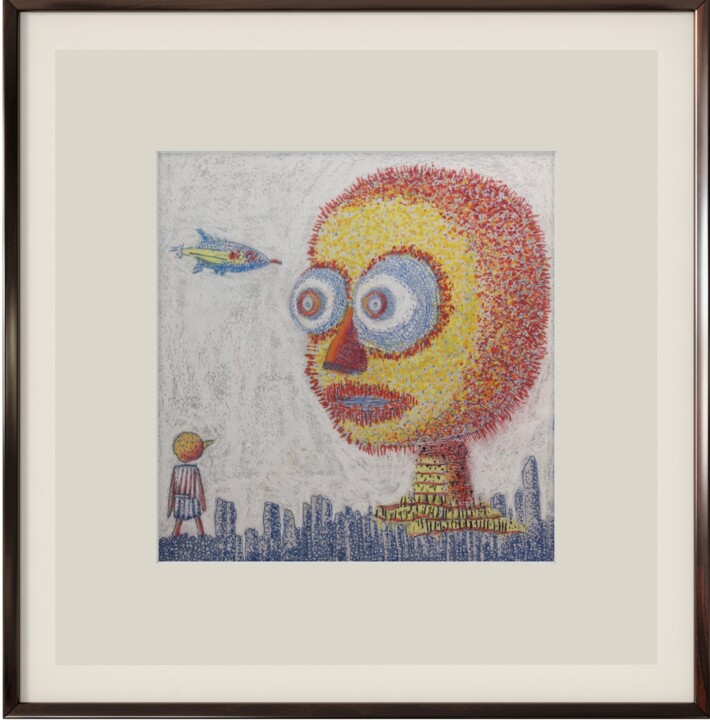 L'Innocence face au Futur 图画, 11.8x11.8 in