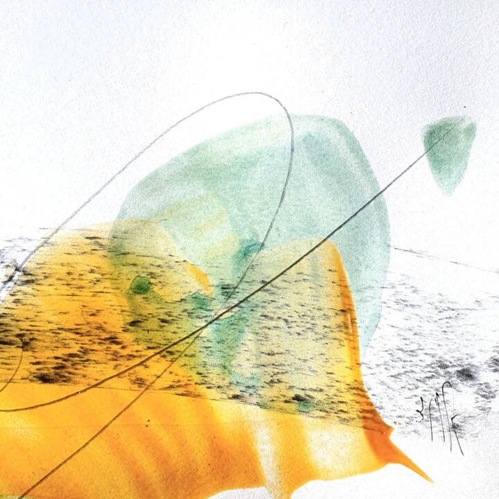 Délice, rythme et volupté (6) Schilderij, 5,5x5,5 in