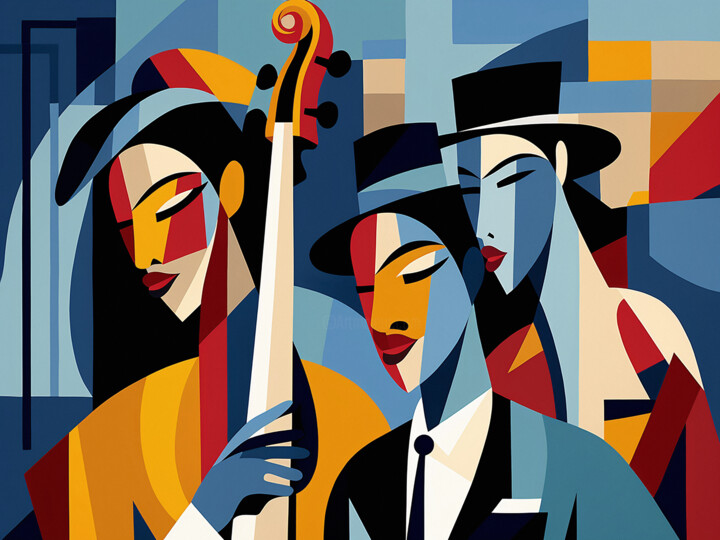 Trio Картина, 23,6x31,5 in