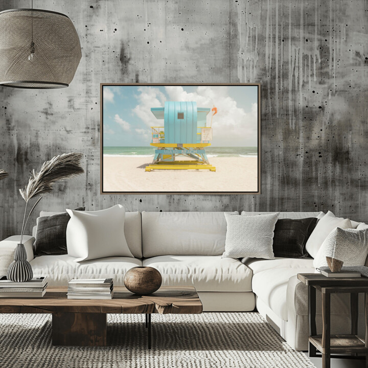 Work presented framed