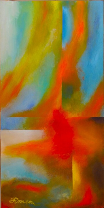 Conversion, in infinitely 绘画, 15.2x30.1 in