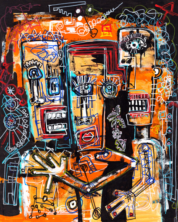 Not Meee Painting, 39x32 in