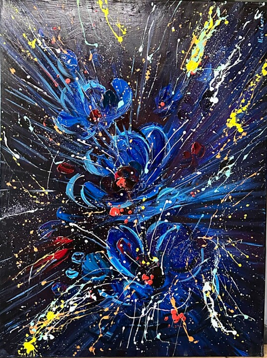 Bloemen 绘画, 31.5x23.6 in
