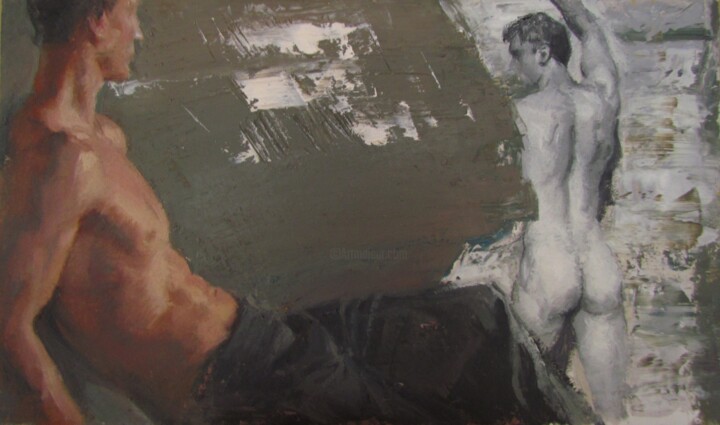 PEOPLE'S DREAMS 绘画, 7.1x11.8 in
