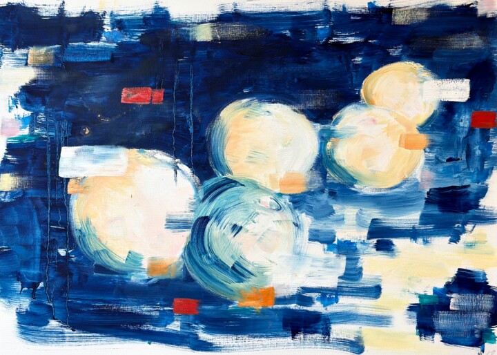 Äpfel - Zeit XVI 绘画, 22.1x29.9 in