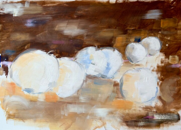 Äpfel - Zeit XVII 绘画, 22.1x29.9 in