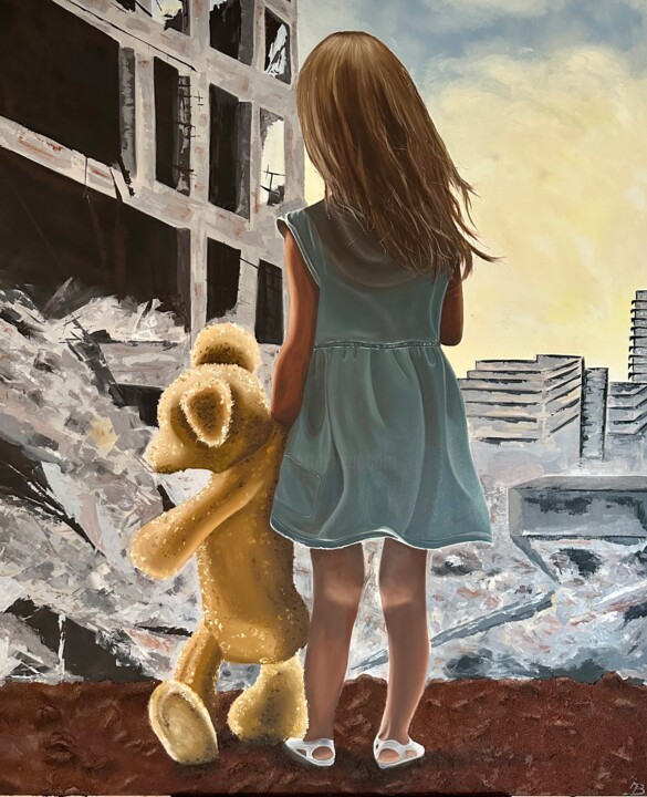 Se reconstruire 绘画, 47.2x39.4 in