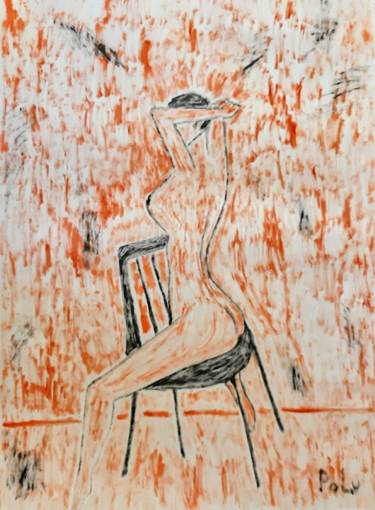 绘画,  33.1x23.2 in 