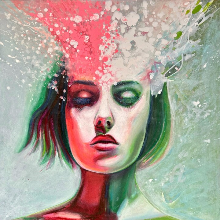 绘画,  31.5x31.5 in 