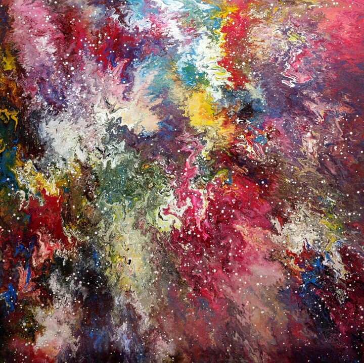 Contrast strengthens the truth 绘画, 39.4x39.4 in