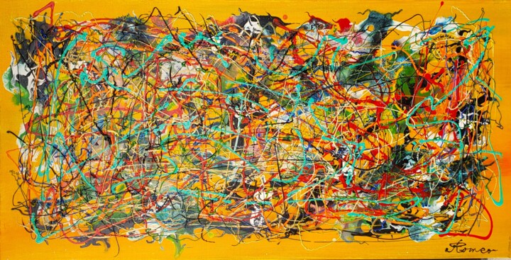 Malarstwo,  17,9x35,8 in 