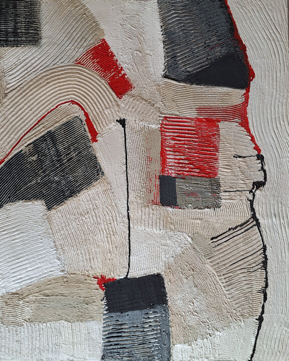 Viaggio 绘画, 39.4x31.5 in