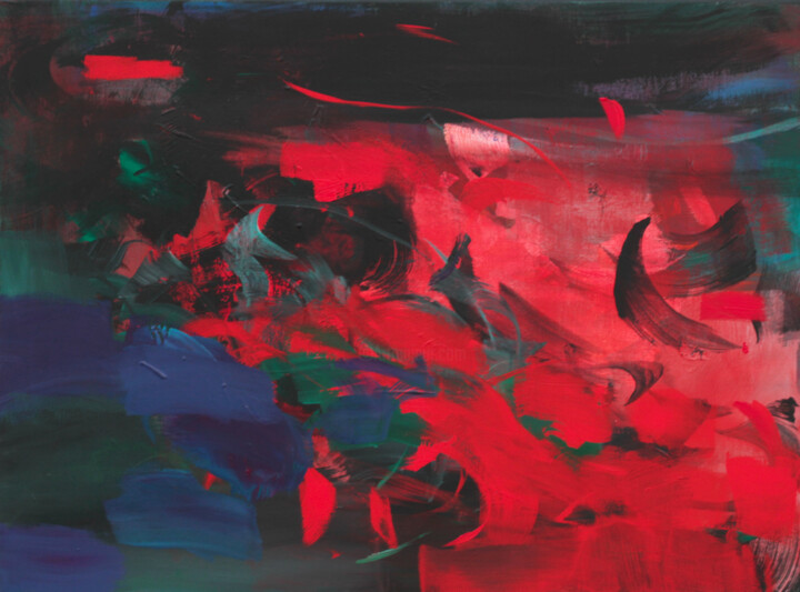 Firecracker 绘画, 23.6x31.5 in