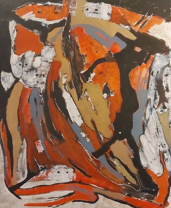 Le bloc bourgeois choisira toujours le fascisme. 绘画, 39.4x31.9 in