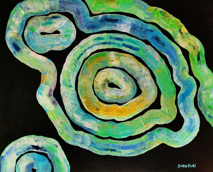 The scent of blooming Hawaii 绘画, 15.8x19.7 in